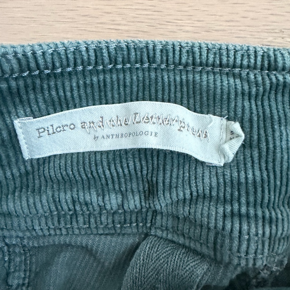 ANTHROPOLOGIE Pilcro and the Letterpress Corduroy High-Rise Trouser Bootcut(25W) - Picture 6 of 7